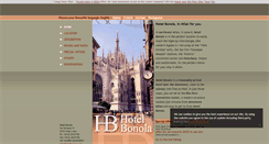 Desktop Screenshot of hotelbonola.com