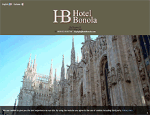 Tablet Screenshot of hotelbonola.com